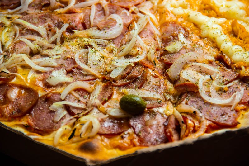 Pepperoni Feast pizza with extra pepperoni